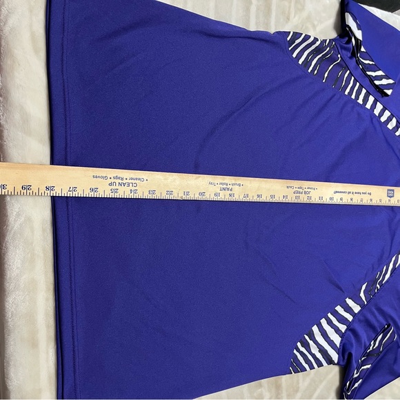 NFL Team Apparel Purple Baltimore Ravens Tee M - Picture 5 of 6